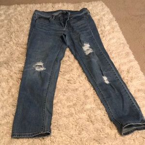 LOFT cropped jeans